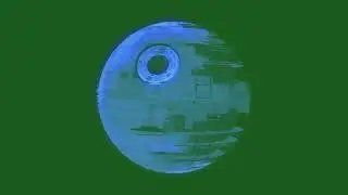 💫[ STAR WARS ] Estrella de la muerte pantalla verde 🛸 efectos chroma key HOLOGRAMAS