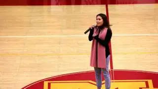 National Anthem - Kate Delos Santos - MCHS Holiday Hoops Classic
