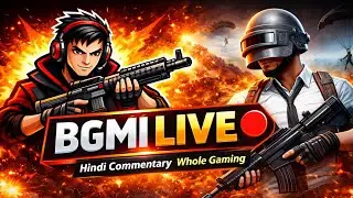 NewBGMI Live 🔴 | Solo vs Squad | Hindi Commentary | Whole Gaming