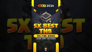 Best TH9 WAR Bases base link | Clash of Clans