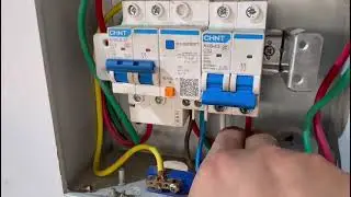 How to connect a machine without a plug to the electrical box? // How to connect the live wire?