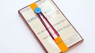 How To Create A Preppy Ribbon Button Bookmark - DIY Crafts Tutorial - Guidecentral