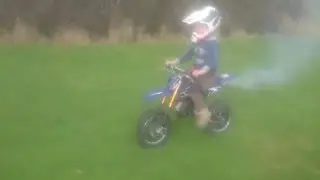 Raife's first foray into moto-x.
