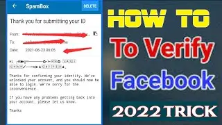 HOW TO VERIFY UNIQ/STYLISH NAME FACEBOOK ACCOUNT NEW TRICK 2022 | WORKING 100% VERIFIED #DISABLED