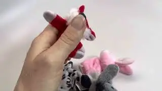 Magnetic plush animals magnets