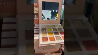 Paleta de sombras Oh Poppy de la marca Be Bella #maquillaje