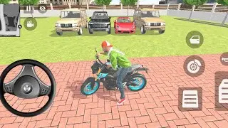 🎮 Franklin order by 2️⃣ Jeep & Thar 2️⃣ scorpio 3️⃣ Fortuner in Indian 🇮🇳 bike Theft Auto simulator🎮