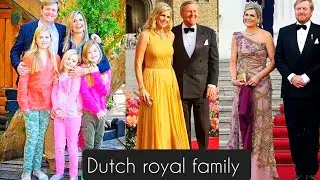 Dutch Royal Family || Queen Maxima and King Willem Alexander of the Netherland
