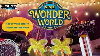 VGP wonderland NIGHT ride - all Water rides - GOPRO view🥳🥶