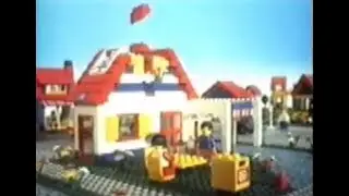 Реклама Lego Legoland Town 1980-х годов