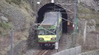 DART Train number 8329 - Bray, Wicklow