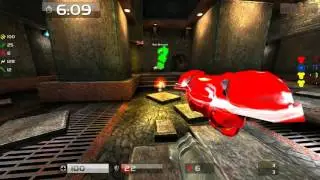 Quake Live: davis vs. zaR t7 practice 3x OT