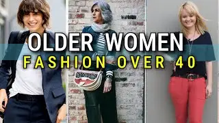 Older Women in Stockings Color Fashion||Top 20 Trends||By Find Out||Fashion Over 40