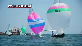 2019 Helly Hansen NOOD Regatta at Marblehead Race Week Sunday Highlights
