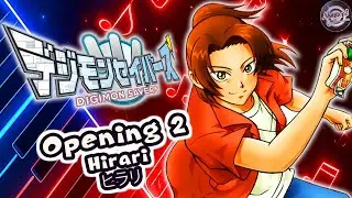 Digimon Savers OP2 Hirari Piano Cover and Tutorial - Koji Wada