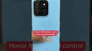 Honor X5b device control removed permanently