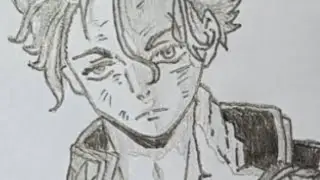 How to draw anime boy | draw umemiya hajime from wind breaker step by step easy to draw 