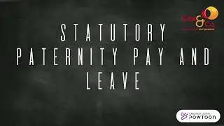 Statutory paternity pay and leave (MFJ024)