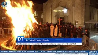 San Salvo accende il Fuoco di San Tommaso: tradizione, fede e comunità dalle 17.30