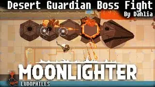Moonlighter - Desert Guardian / Naja Boss Fight (3rd boss, Desert Dungeon)