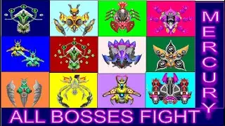 Mercury All Bosses 21 to 30 Space Shooter || End Less All Bosses By World Bosses