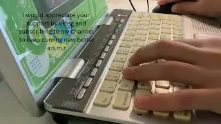 Computer typing and mouse clicks ASMR