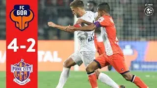 Hero ISL 2018-19 | FC Goa 4-2 FC Pune City | Highlights