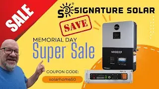 🔥 Memorial Day Solar Deals 2025 &mdash; EG4, Hyperion, Batteries & More | Save w/ Code SOLARHOME50