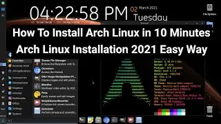 How To Install Arch Linux  2021 | Arch Linux Full Installation | Arch Linux Installation Guide 2021