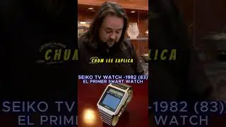 PIDE $800 D&Oacute;LARES POR EL PRIMER SMART WATCH 1982 -1983💲💲 SEIKO TV WATCH TELEVISI&Oacute;N EN TU MU&Ntilde;ECA
