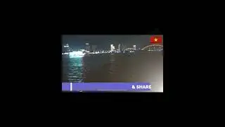 | दा नांग शहर | वियतनाम | हान नदी | खूबसूरत शाम | | Da Nang City | Vietnam | Han River Evening |