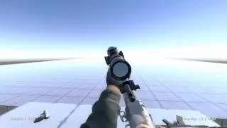 Shatter SciFi FPS GameDev update 3/21/16: Scar-H and Gun Optics