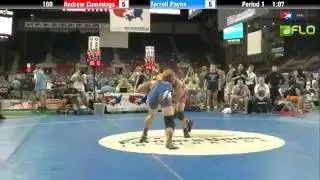 Cadet 160   Andrew Cummings New York) vs  Terrell Payne (Idaho)