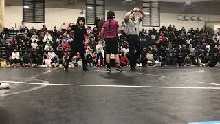 Marcus Lerma Jr. (Ewing) Vs Roeding (75Lbs) 1st place Match @FUSD CITY FINALS
