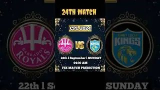 CPL 2024 -24th Match Prediction BR vs SLK | Providence Stadium, Guyana Stadium pitch Report