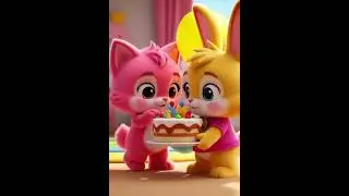 Birthday Surprise 🎂 | Best Friends Forever | Kids Cartoon Story#youtubekids #kidscartoon #cutepets
