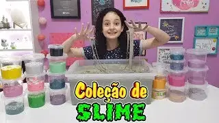 MINHA COLEÇÃO DE SLIME - MILENA LIRA