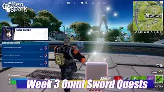 Omni Sword Quests - Omni Cell Locations Week 3 Location Easy Guide - Fortnite Resistance - Chatper 3