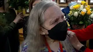 Dream Team arranges 97 roses for special Salt Lake City woman