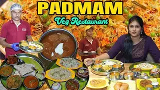 😋✨நெய்யில் மணக்க மணக்க வட இந்திய உணவு குடுத்து அசத்தும் பத்மம் சைவ உணவகம் | Best Veg Food In Chennai