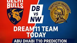 Delhi Bulls vs Northern Warriors Dream11 Prediction | T10 League Fantasy Team