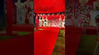 beautiful barat decor || latest wedding decoration in 2023 #decoration #youtbeshorts