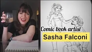 Comic Book Artist and writer Sarah Falconi interview