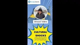 Culture Shocks in Sweden || Finding Friends as a Student || #shorts #studyabroad #studyinsweden