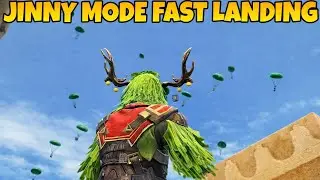 Bgmi jinny mode fast landing | how to land fast in bgmi jinny mode | bgmi new mode fast landing 