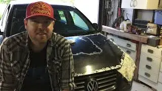 Sticker Bomb Polo part 2 - Hood/bonnet using clear.