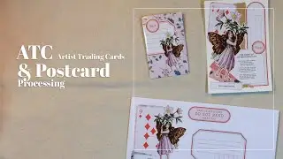 ATC & Postcard Swap | Mail Art Kit | Let&rsquo;s craft with building.craft_journal