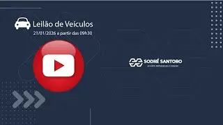 Leil&atilde;o de Ve&iacute;culos 21/01/2026 - SODR&Eacute; SANTORO LEIL&Otilde;ES