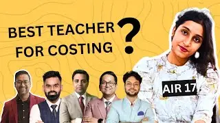 Best Faculty for CA Inter Costing | Top Teachers for Group 2