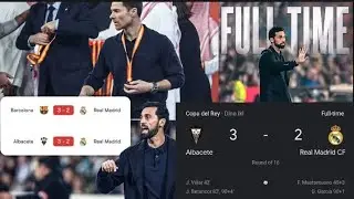ERA KEHANCURAN REAL MADRID | usai kalah dari Barcelona, kini harus tersingkir dari copa del ray